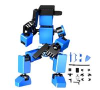 Figurine D'action - Figurine D'action De Robot Mobile Unique Et | Polyvalente, Ensemble De Figurines D'actions Imprimées En 3D Flexibles Et Modifiables, Décorations De Bureau, Pour La Peintur