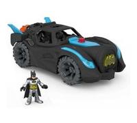 Figurine d'action - FISHER-PRICE - Batmobile Sons et Lumières - 3 pièces - Pour enfants de 3 à 6 ans - Mixte Noir