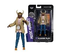 Figurine D'Action Flavor Flav En Échelle 6 Pouces - Wave 4 Par Music Maniacs