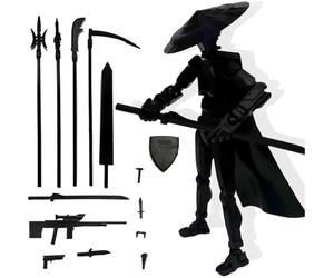 Figurine d'action Heroes 3D - Stop Desktop Boredom Fast, jouet robot imprimé anti-stress, articulations multi-articulées + design articulé réaliste, polymère haute densité solide | pour les et