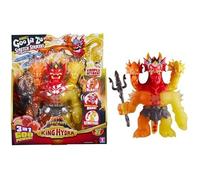 Heroes of Goo Jit Zu BANDAI CO42948 Figurine d'action Le héros Le Plus Puissant King Hydra est arrivé avec Ses pouvoirs Lava Fury en 25 cm Multicolore