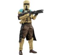 Figurine d'action Hot Toys Star Wars Rogue One Shoretrooper Squad Leader à l'éch