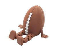 Figurine D'action Imprimée En 3D, Articulations Articulées Pour Les Poses, Matériel D'impression 3D, Petites Balles De Sport, Figurines De Softball De Copain De Sport, Conception Tactile Douce, Pour H
