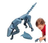 Figurine d'action imprimée en 3D, figurine d'action amusante, figurine imprimée en 3D, collection multiarticulée pour ventilateur, figurine décorative pour chambre d'enfant, salon, canapé