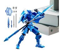 Figurine d'action imprimée en 3D - Robot mobile multi-articulé, jouet mécanique de collection, design articulé pour tout le corps, décoration de bureau unique | Cadeau créatif pour adultes