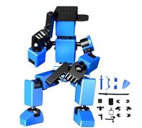 Figurine d'action imprimée en - Figurines en Stop Motion, Figurines d'action articulées Mobiles | Figurine d'action de Robot posable Unique, Ensemble de Figurines d'action imprimées en Flexibles