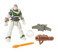 Figurine d'action - MATTEL - Disney Pixar Buzz l'Eclair - Buzz Alpha à fonctions 12 cm - Multicolore