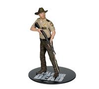 Figurine d'action - McFarlane - The Walking Dead Rick Grimes - Échelle 1:8 - Multicolore