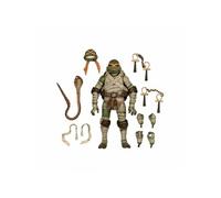 NECA Figurine d'action Universal Monsters vs TMNT Michel-Ange comme la Momie 7 pouces
