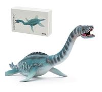 Figurine d'action Plesiosaurus Gemini & Genius, dinosaure marin Plesiosaurus avec mâchoire mobile, sculptures belles et précises de jouet de dinosaure, cadeau, collection, exposition et jeu