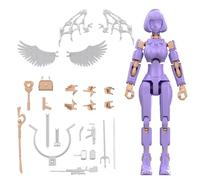 Figurine d'action pour Adolescents : simulée avec Articulation Mobile, kit de Blocs entièrement articulés, Jouet pour Faire de l'exercice avec Les Doigts, de Bureau à Collectionner | Figu