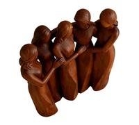 Figurine d'ami - Sculpture abstraite de soeur en résine, statue commémorative de l'art, accent décoratif moderne | Présentoir d'amitié émotionnelle pour salon, chambre à coucher