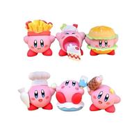 Figurine D'amibe Rose, Fête Alimentaire, Amibe Rose, Frites, Gâteau, Burger, 5 Cm/1,9 Pouces Modèle De Jeu, Personnage, Statue, Décoration, Cadeau