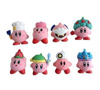 Figurine d'amibe Rose, Version Q, Debout, 8 pièces, 6 cm, PVC, Personnage, Cosplay, modèle de Collection, Artisanat, Cadeau