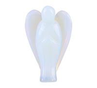 Figurine d'ange,Ailes d'ange Gardien Chanceux - en Cristal Opale - Un Beau Cadeau à décorer pour Vous-même ou pour la Maison de Vos Amis