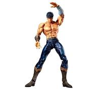 Figurine d'animation Kenshiro Super Action Statue Figurine à Articulation Mobile Accessoires interchangeables Figurine d'animation Kenshiro Modèle de Bureau en PVC