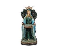 Figurine Danu Déesse Mère de la mythologie Celtique, associée à la fertilité, à la Sagesse et à l'abondance en résine Peinte à la Main de 20 cm