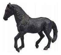 MOJO Figurine 387109 – Cheval andalou noir réaliste 14 x 4,5 x 10,5 cm