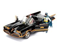 Figurine - DC COMICS - Batman 1966 Batmobile - 1:24 - Métal Die-Cast - Noir
