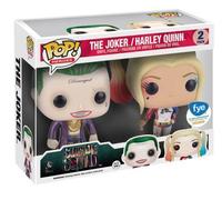Figurine Dc Heroes Suicide Squad - Joker & Harley Quinn Pack Exclu Pop 10cm