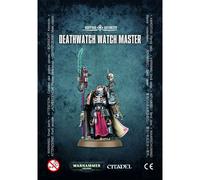 Figurine de 8 pièces Games Workshop Warhammer 40k - Deathwatch Maître du Guet Gris TU