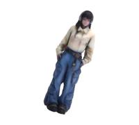 Figurine de à l ' échelle pour scène de pièce, Yo3 | Conception statique prête à l ' emploi, format de figurine complet, conçue pour les mises en page à l ' échelle et la