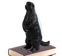 Figurine de blaireau en miel - Figurine de blaireau en PP de 13 cm, modèle animal créatif, jouet éducatif de blaireaau en miel pour garçons et filles à partir de 3 ans, figurinee réaliste de l