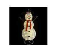 Bonhomme de Noël Super Mignon avec Lumières LED - Décor Intérieur et Extérieur v