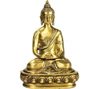 Figurine de Bouddha Amitabha de couleur unie -- 1620 g ; 20 cm