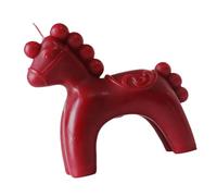 Figurine de bougie parfumée sur le thème du cheval du, Red