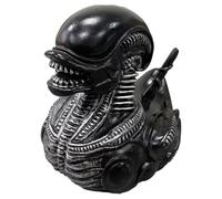 Figurine de canard décoratif en caoutchouc - Canard extraterrestre en résine - Cadeaux gothiques uniques et objets de collection - Canard en résine foncé pour bureau, maison, bureau, décoration