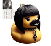 Figurine De Canard, Sculpture De Canard, Sculpture Gothique en Résine, Ornement Noir en Résine, Satanique Goth, Figurines Gothiques Maléfiques, Roche La Mort, Gothique, Statues