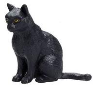 Figurine de chat noir, Animal Planet, 4,5 cm x 3 cm x 4 cm noir G