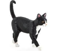 Figurine de chat noir et blanc, Animal Planet, 2 cm x 6,25 cm x 8 cm G