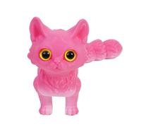 Figurine de chaton à queue mobile avec joint à rotule pour anniversaire, vacances, fête d'anniversaire pour enfants, figurine de chaton de dessin animé