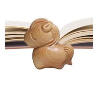 Figurine de cheval sculpté en bois - Décoration mascotte Année du cheval 2026, 1 pièce Sculpture en bois pour la prospérité, galopant avec du grain naturel, icône de bureau, statue d'animal pour