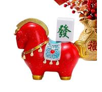 Figurine De Cheval - Sculpture Décorative Symbole De Richesse,Décorations De Cheval Pour La Nouvelle Année De 2026 - Pour Chambre À Coucher Anniversaire Maison Chinoise Femmes Hommes Noël Cadeau