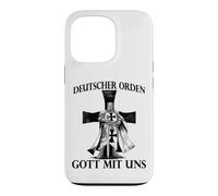 Figurine de Chevalier Allemand Buhurt Knight Statue Moyen Coque pour iPhone 13 Pro