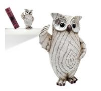 Figurine de Chouette | Figurine de Collection avec Geste de Salutation,Statue de Jardin Salutant - pour l'Extérieur la Cour le Patio la Chambre l'Étagère le Dessus de Table et le Cabinet à