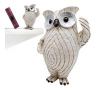 Figurine de Chouette | Mignonne Figurine en Résine Décorative | Décoration de Bureau en Forme de Chouette,Pour Intérieur Extérieur Table De Chevet Et Table