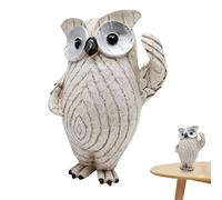 Figurine de Chouette | Mignonne Figurine en Résine Décorative,Statuette Décorative,Pour Intérieur Extérieur Table De Chevet Et Table