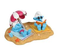 Figurine de collection Aqua Della Les Schtroumpfs, bain de soleil (2022) - Décoration pour aquarium - Mixte