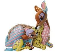 Figurine de collection Bambi et sa mère by Britto MULTICOLORE G