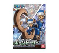Figurine de collection - BANDAI - Chopper Robo Super 3 Horn Dozer - Multicolore - Licence One Piece - 0,15 kg