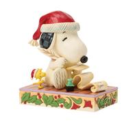 Figurine de collection de Snoopy - Dear Santa (Snoopy and Woodstock with List) - pour Indifférent - multicolore Standard