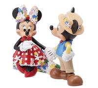 Figurine de collection Disney de Mickey & Minnie Mouse - Mickey & Minnie - Floral - pour Indifférent - Standard Standard
