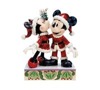 Figurine de collection Disney de Mickey & Minnie Mouse - Mickey & Minnie Mouse - Houx - pour Indifférent - multicolore Standard