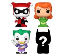 Figurine de collection en vinyle Funko DC Bitty POP! Harley Quinn (x4) Multicolore 2,5 cm
