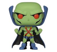 Figurine de collection en vinyle Funko DC Comics POP Heroes JL Comic Martian Manhunter Vert 9 cm