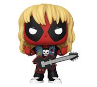 Figurine de collection en vinyle Funko Deadpool Parody POP! Metal band Blanc 9 cm